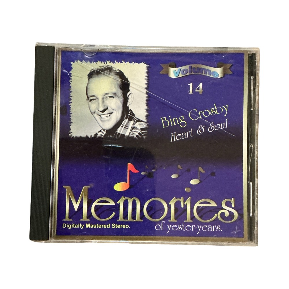 Bing Crosby Heart & Soul Memories of Yester-years Vol 14 CD 1997 SAMBACD 5084